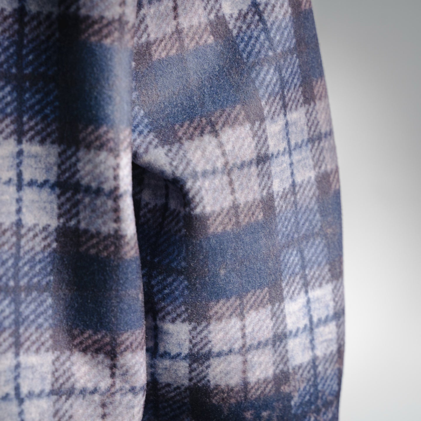 Louis 25fw plaid hoodie