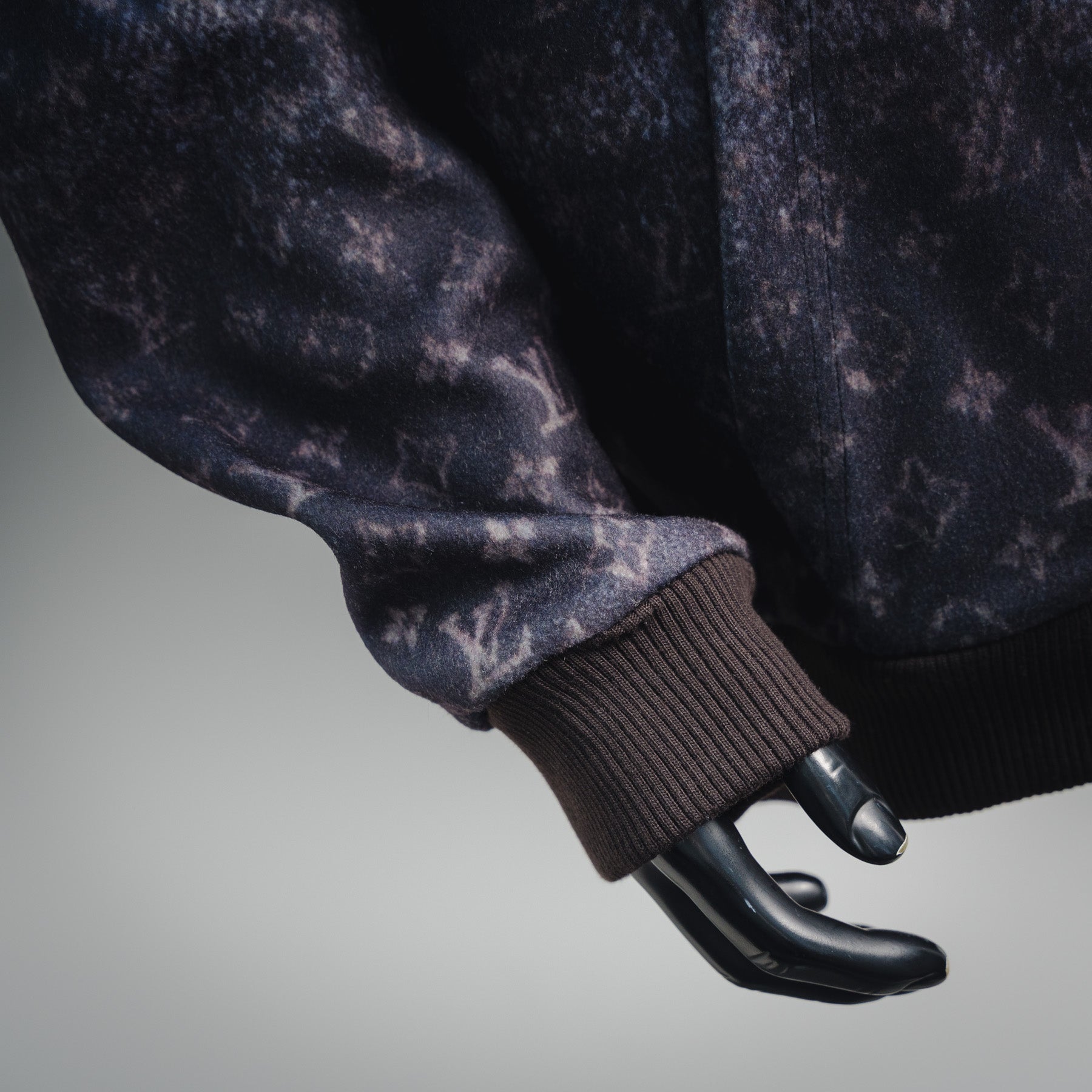 Louis 25fw plaid hoodie