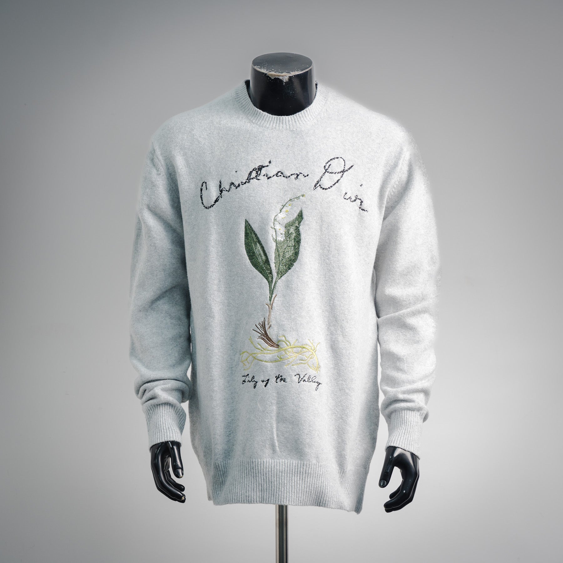 CD 25fw embroidered sweater