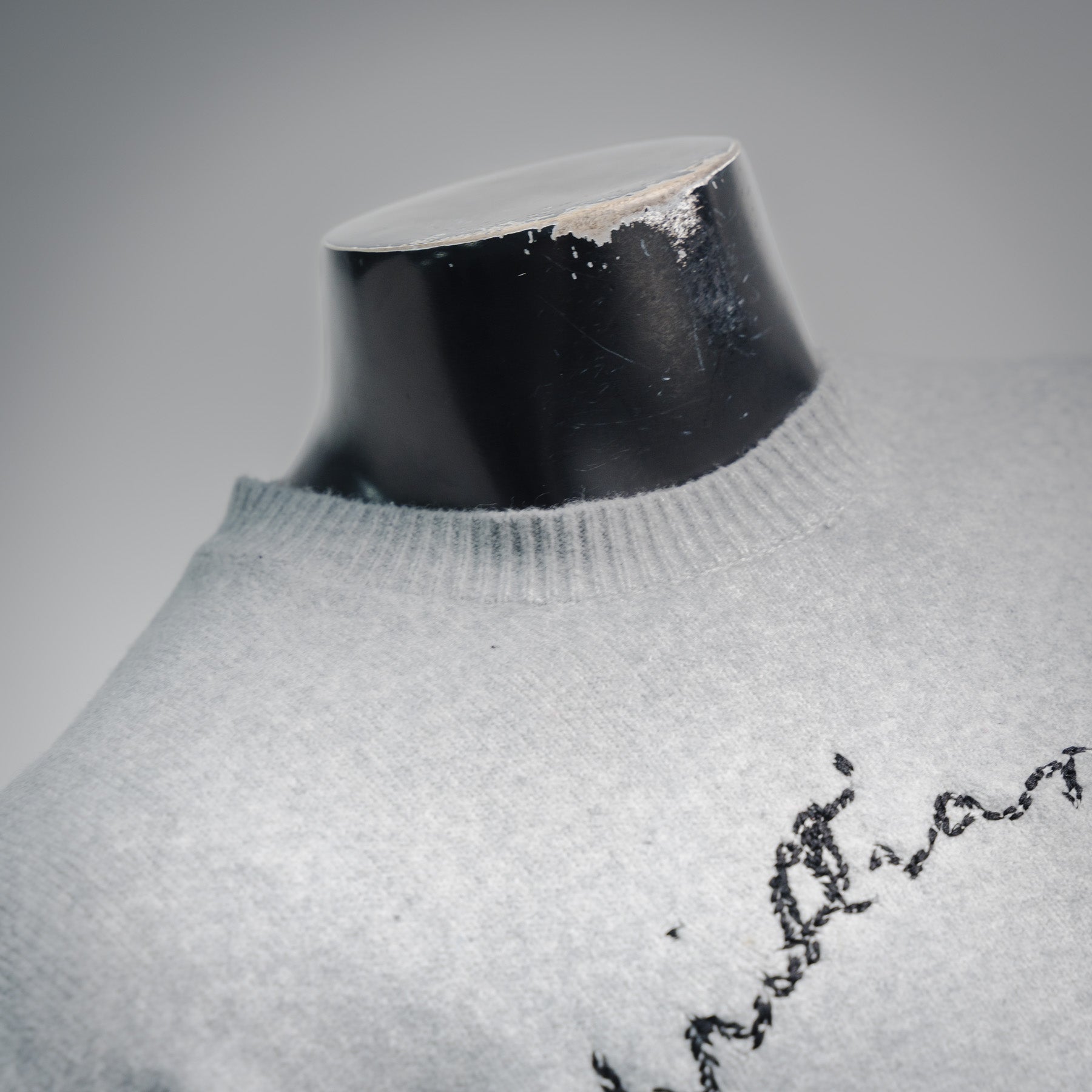 CD 25fw embroidered sweater