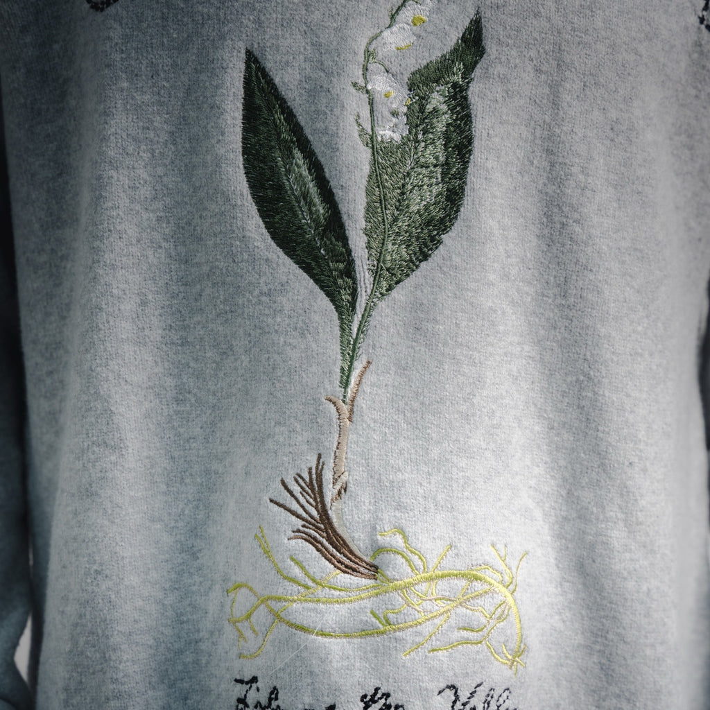 CD 25fw embroidered sweater