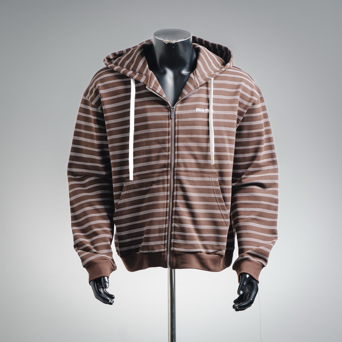 Miu 25fw hoodie jacket