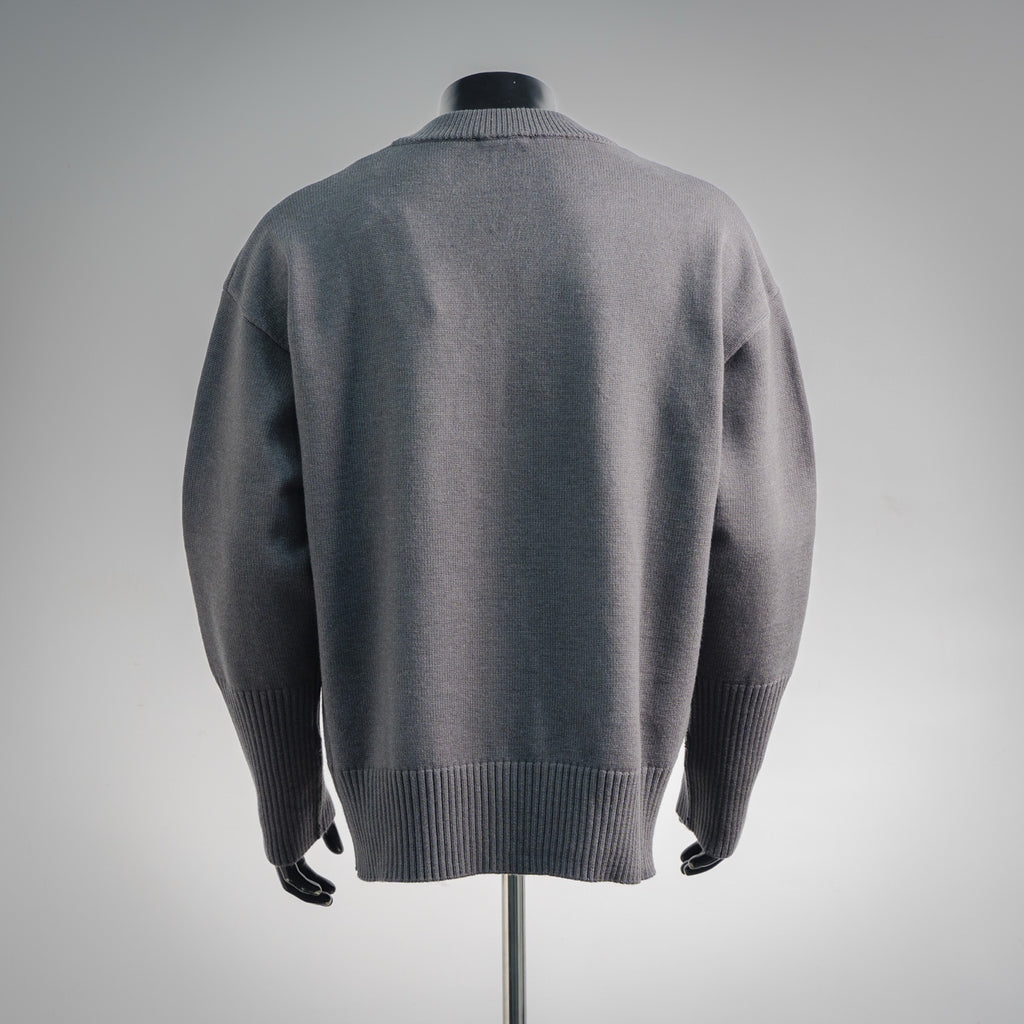 Ami 25fw jacquard cardigan