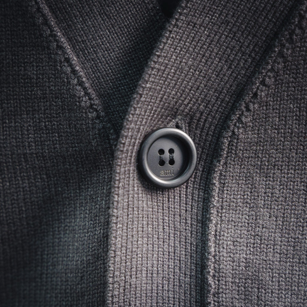 Ami 25fw jacquard cardigan