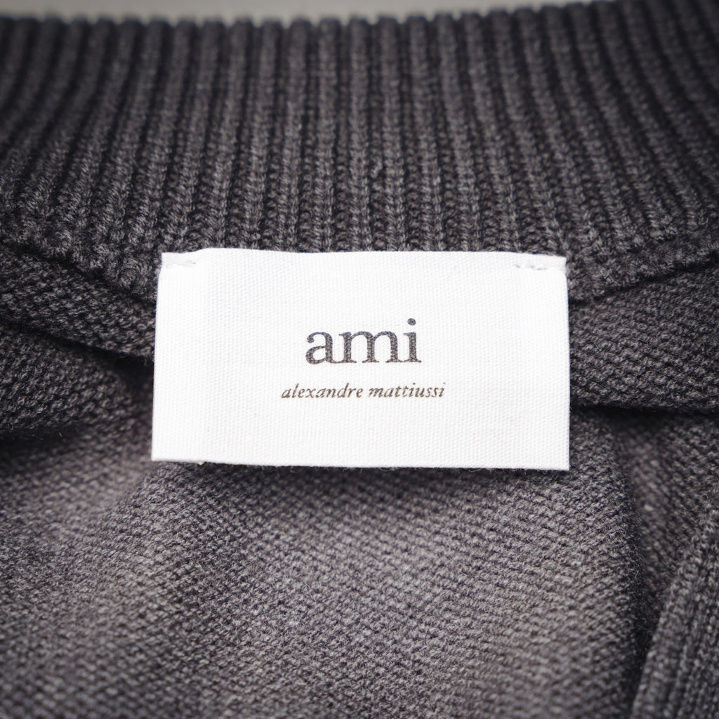 Ami 25fw jacquard cardigan