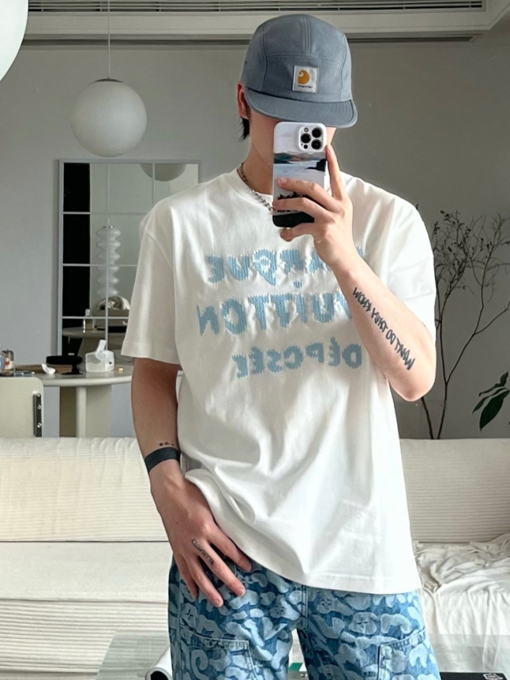 Louis embroidered t-shirt