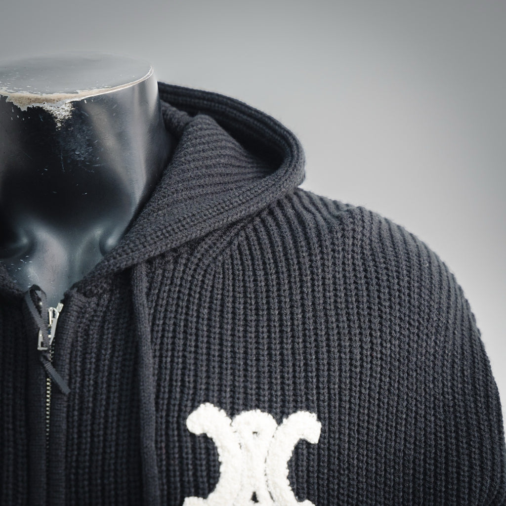 Cel 25fw knitted jacket