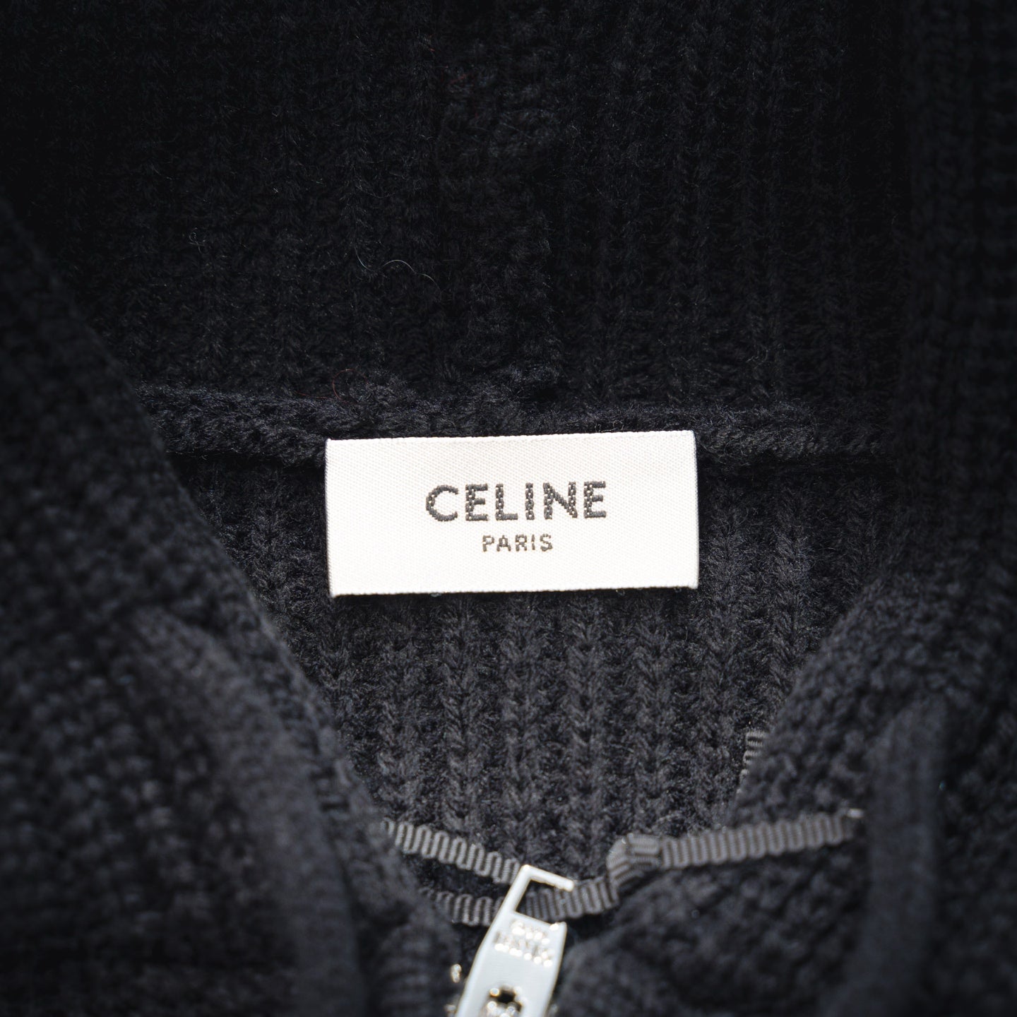 Cel 25fw knitted jacket