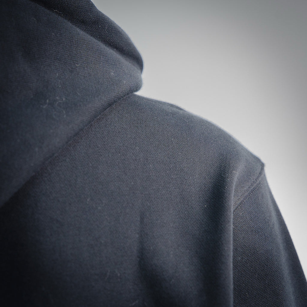 Loe 25fw embroidered hoodie