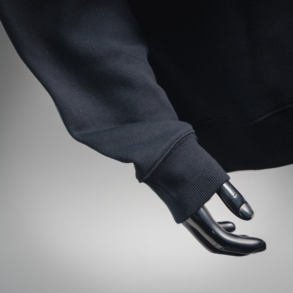 Loe 25fw embroidered hoodie