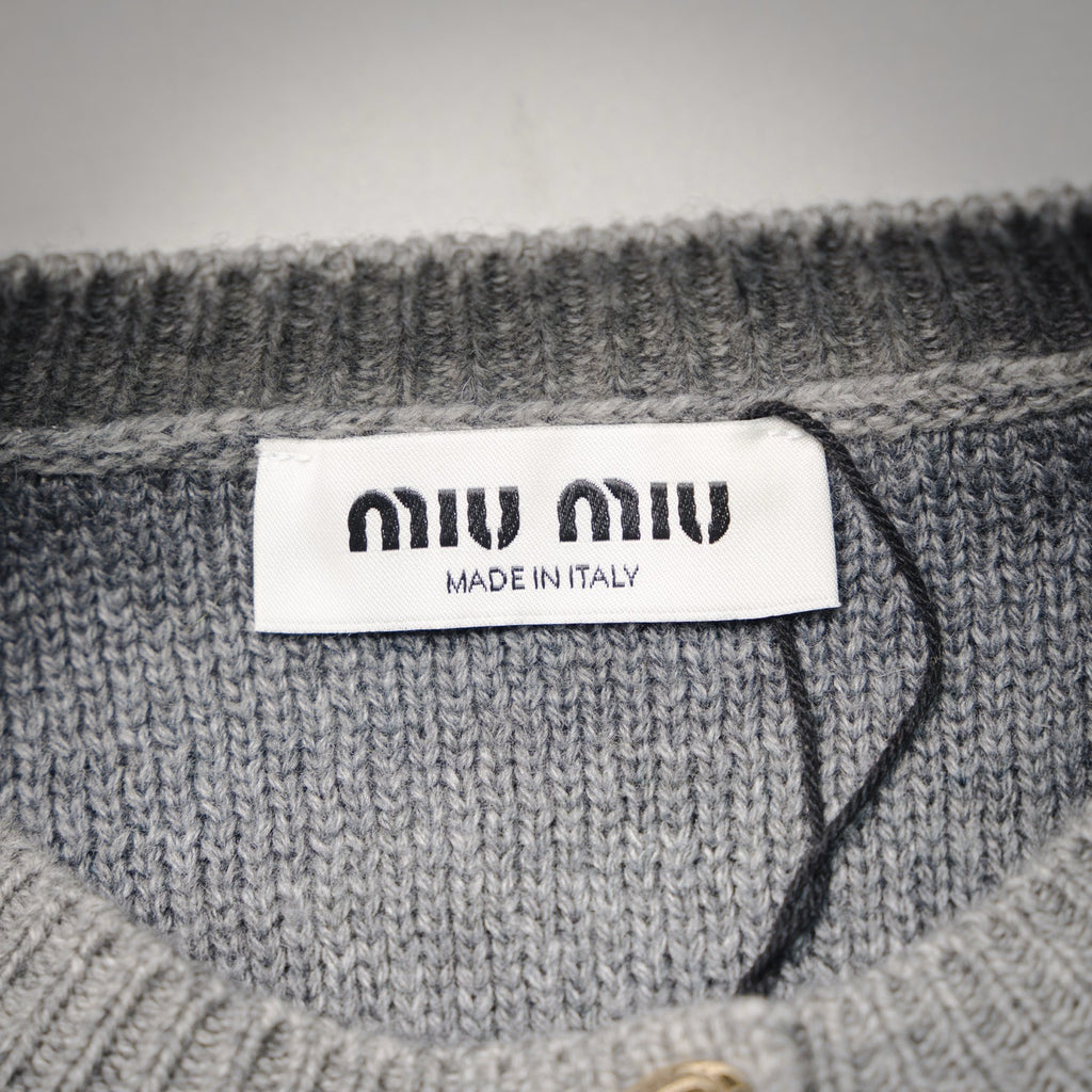 Miu 25fw casual cardigan