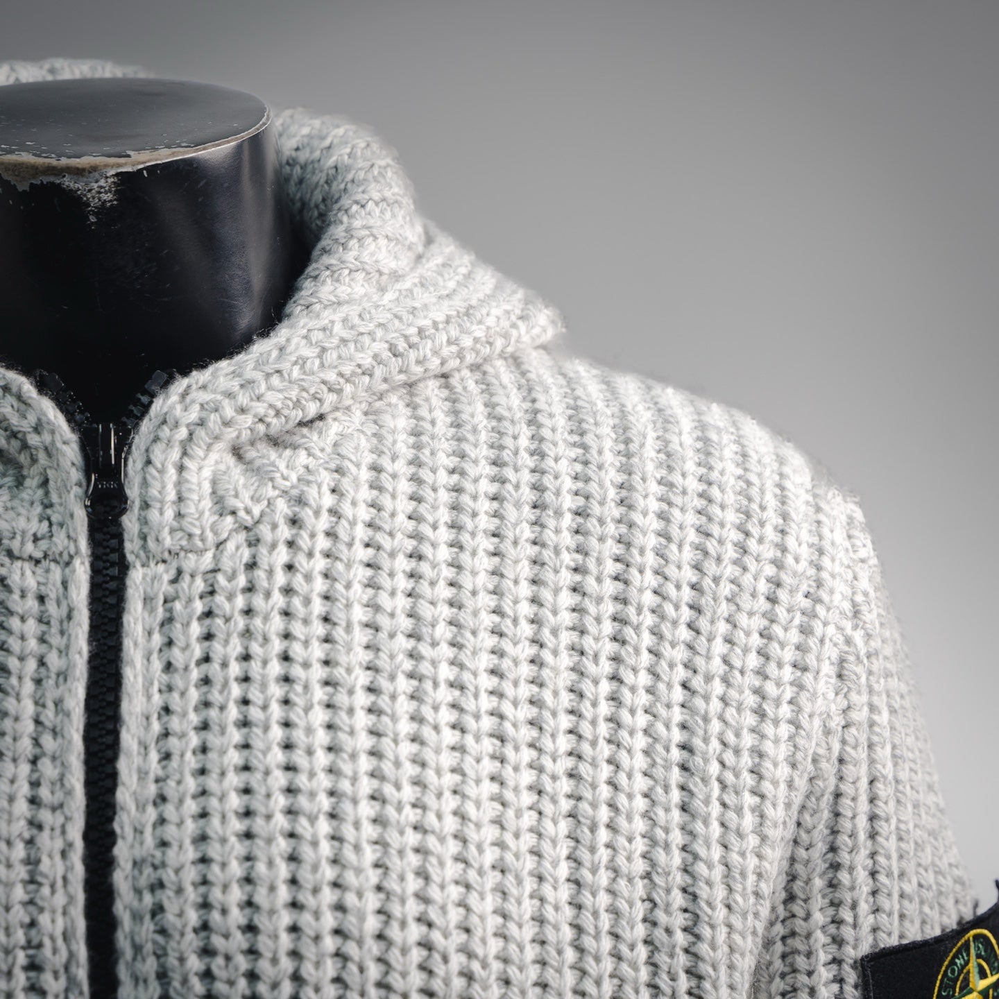 Stone 25fw knitted jacket