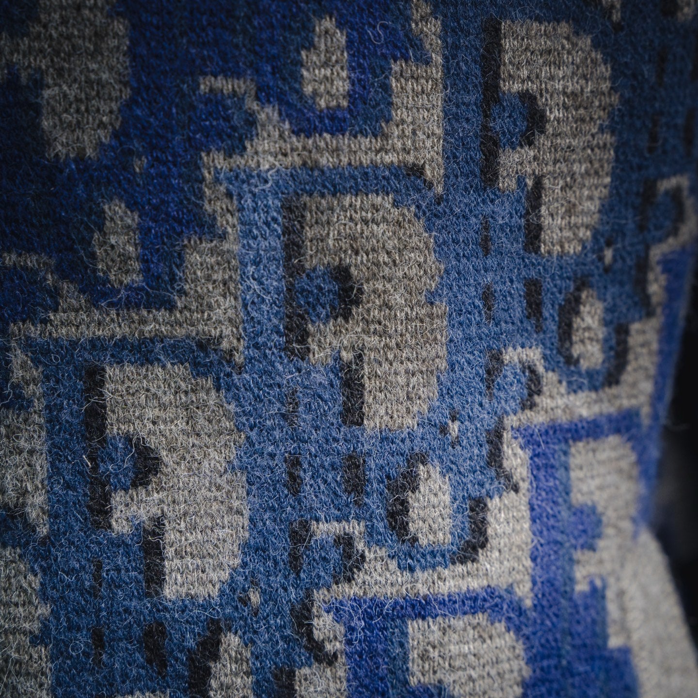 CD 25fw jacquard jacket