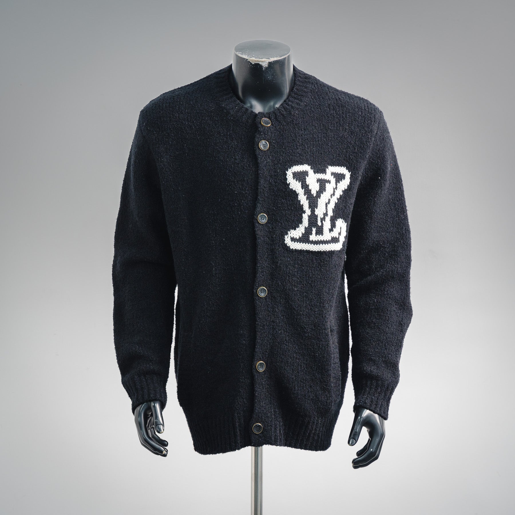 Louis 25fw jacquard cardigan