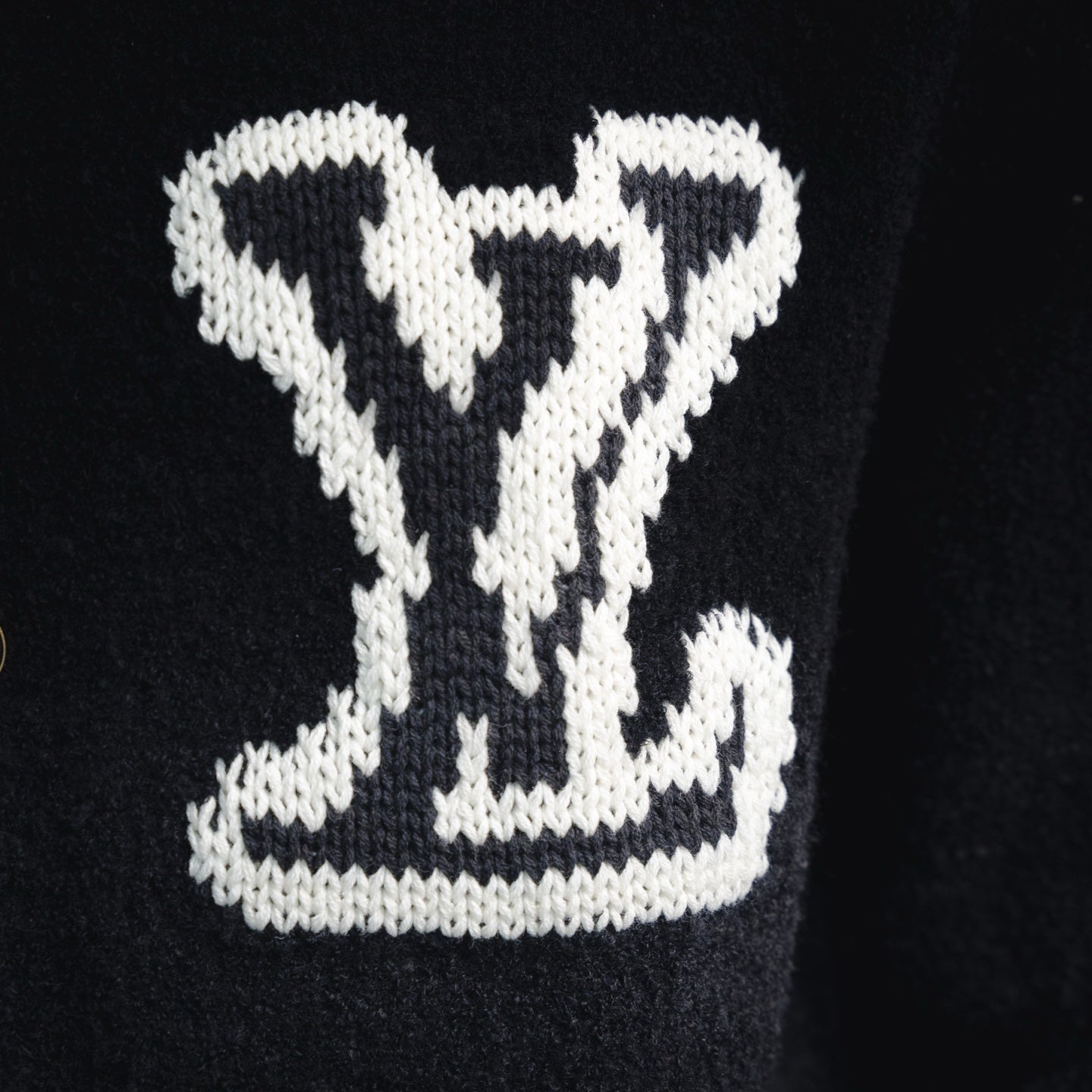 Louis 25fw jacquard cardigan