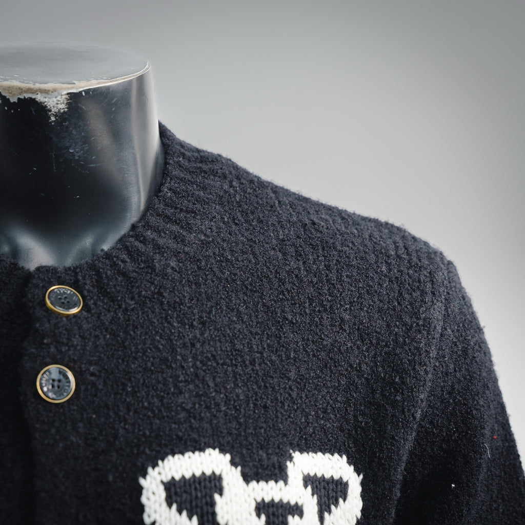 Louis 25fw jacquard cardigan