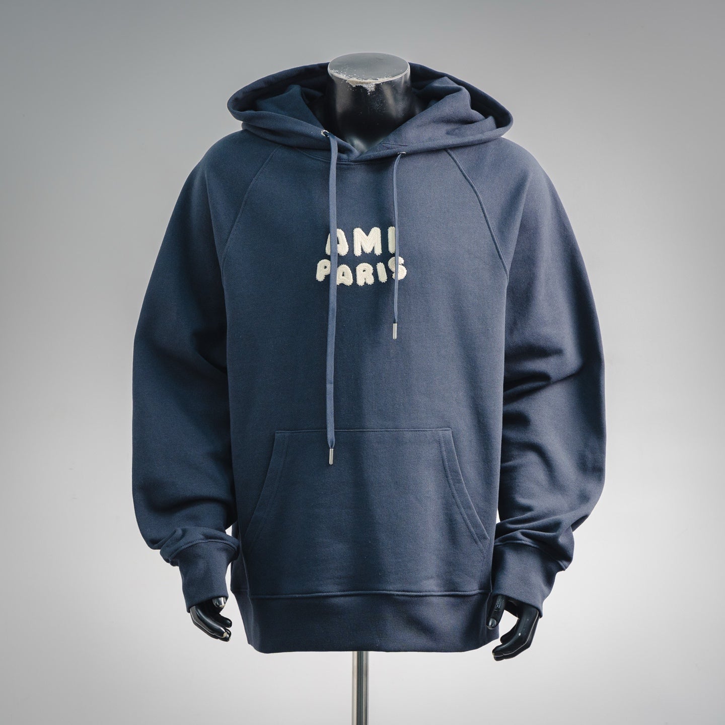 Ami 25fw embroidered hoodie