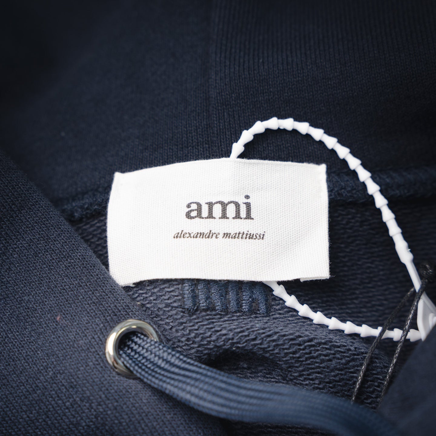 Ami 25fw embroidered hoodie