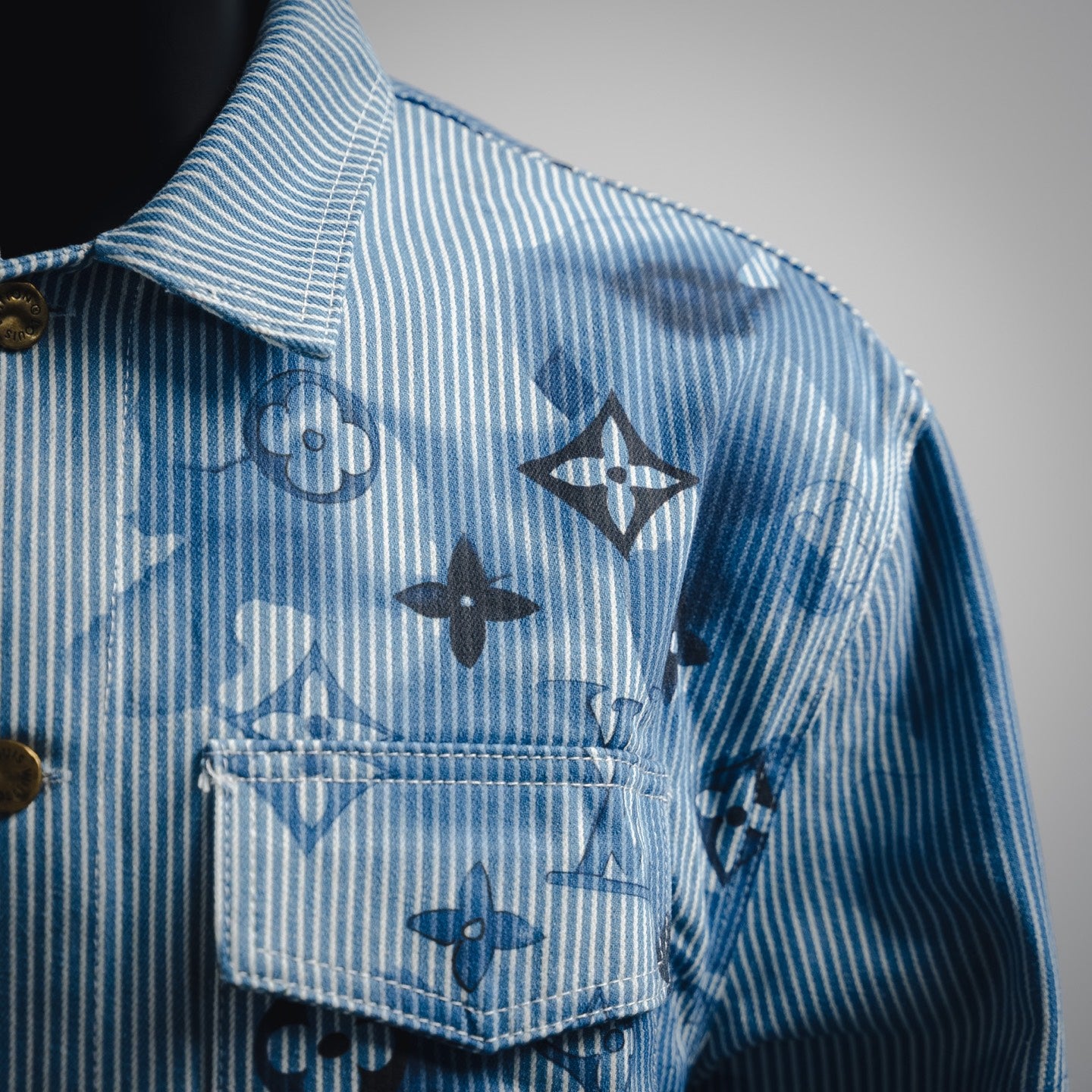 Louis 25fw denim jacket