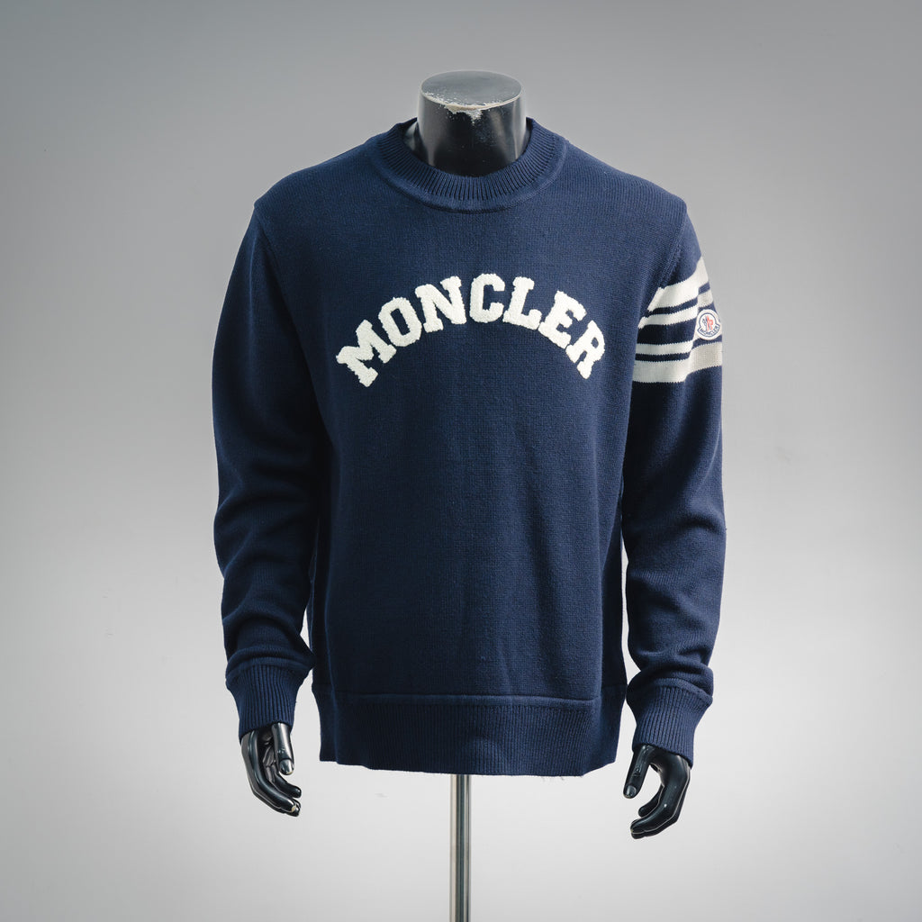 Mon 25fw embroidered sweater