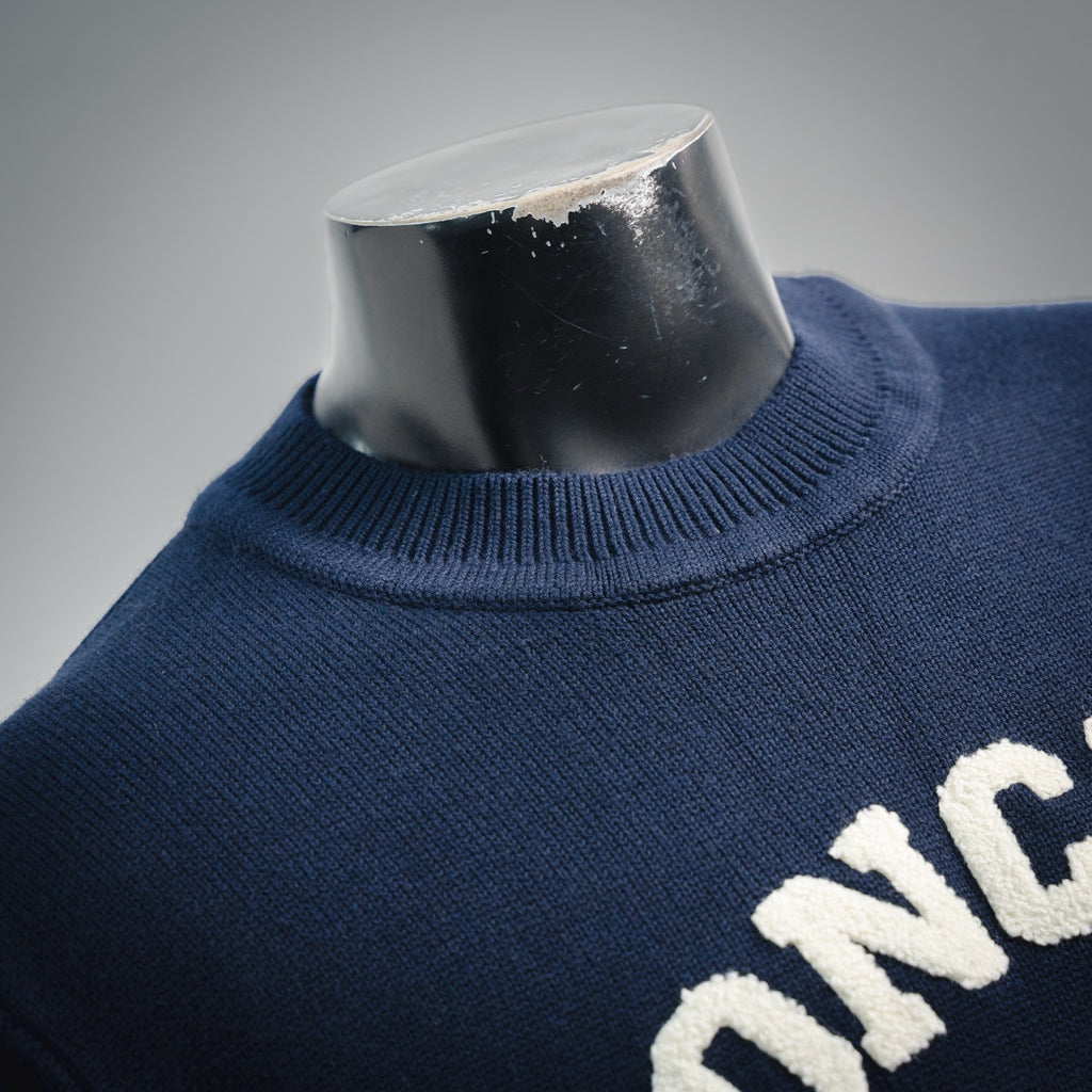 Mon 25fw embroidered sweater