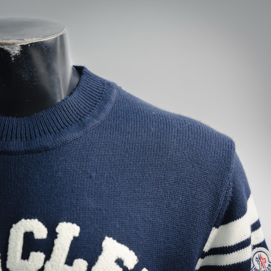 Mon 25fw embroidered sweater