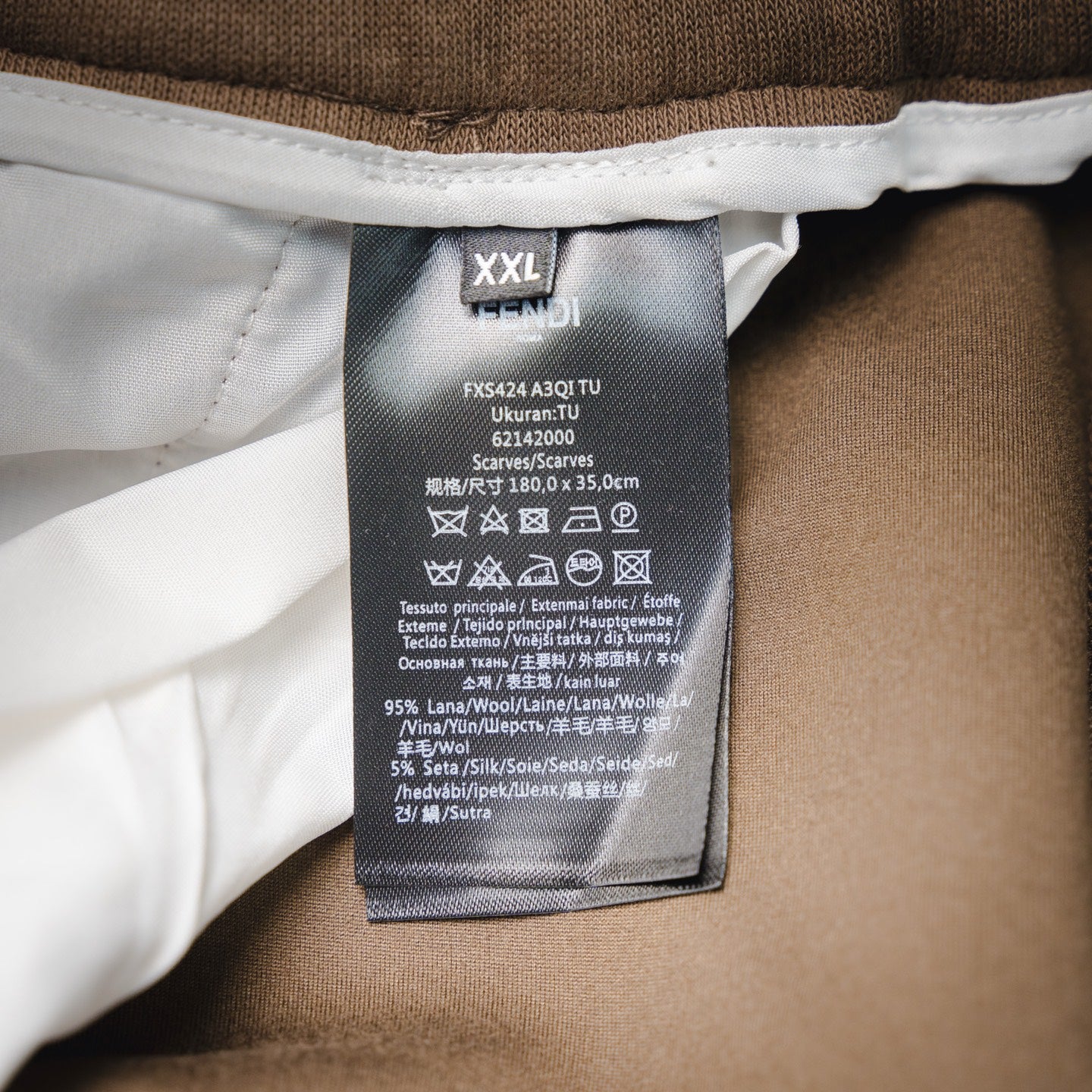 Fend 25fw printed pants