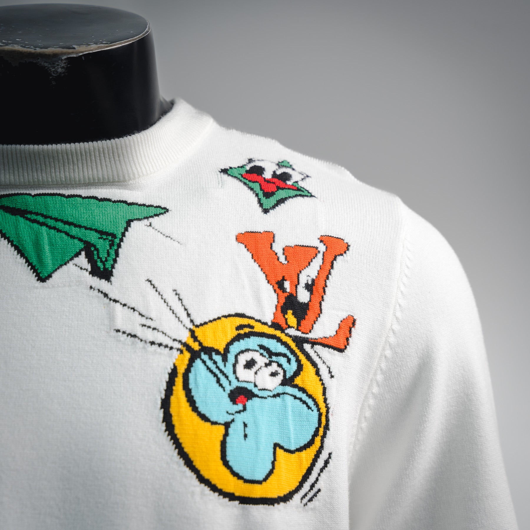 Louis 25fw jacquard sweater