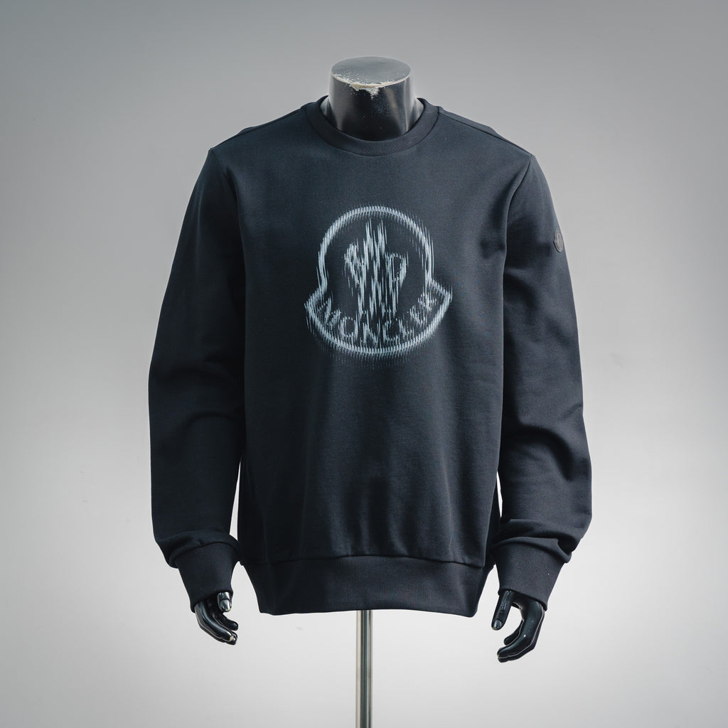 Mon 25fw printed sweater