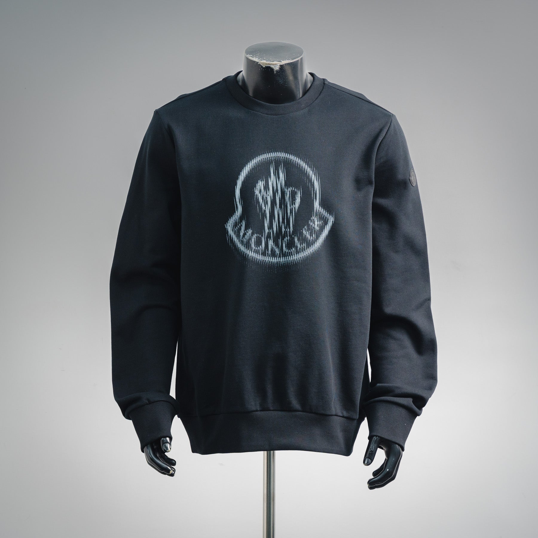 Mon 25fw printed sweater