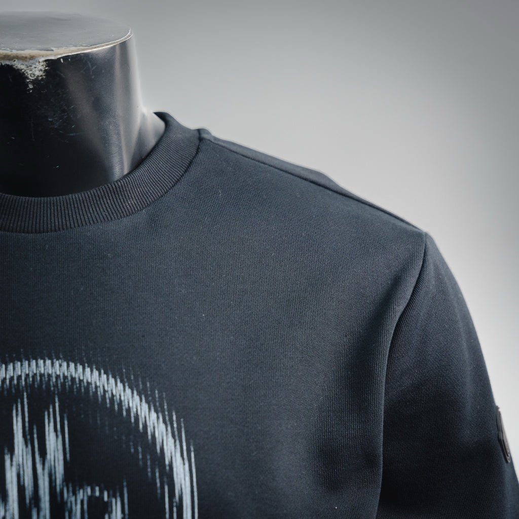 Mon 25fw printed sweater