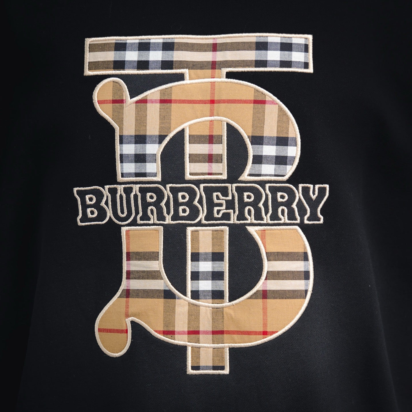 Burbery 25fw embroidered sweatshirt