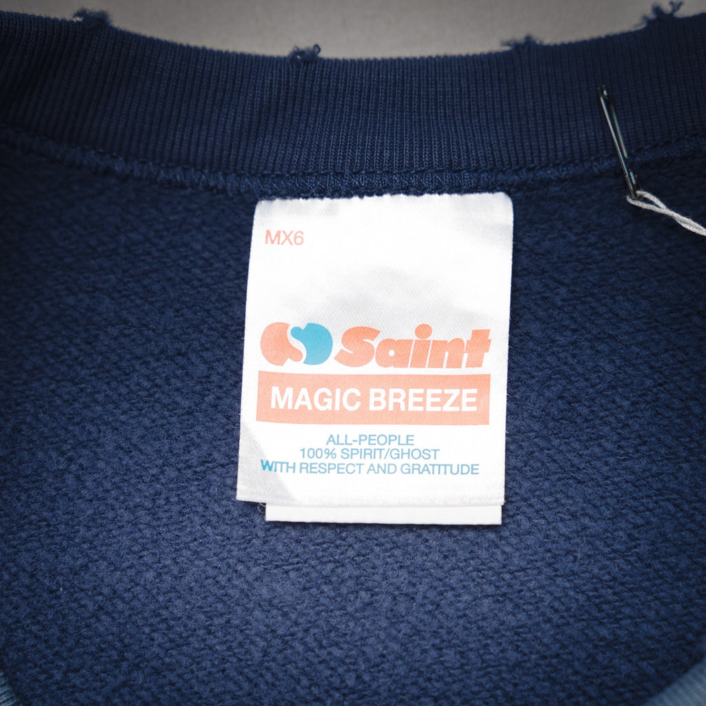 Saint 25fw printed sweatshirt