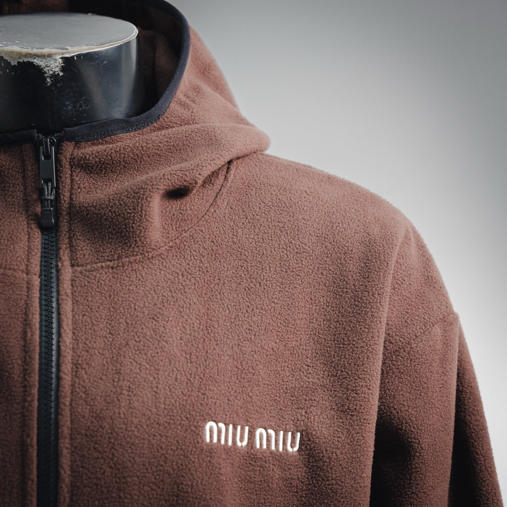 Miu 25fw embroidered jacket