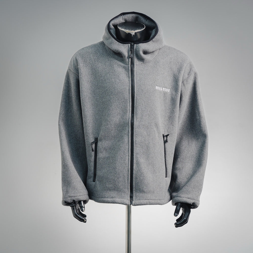 Miu 25fw embroidered jacket