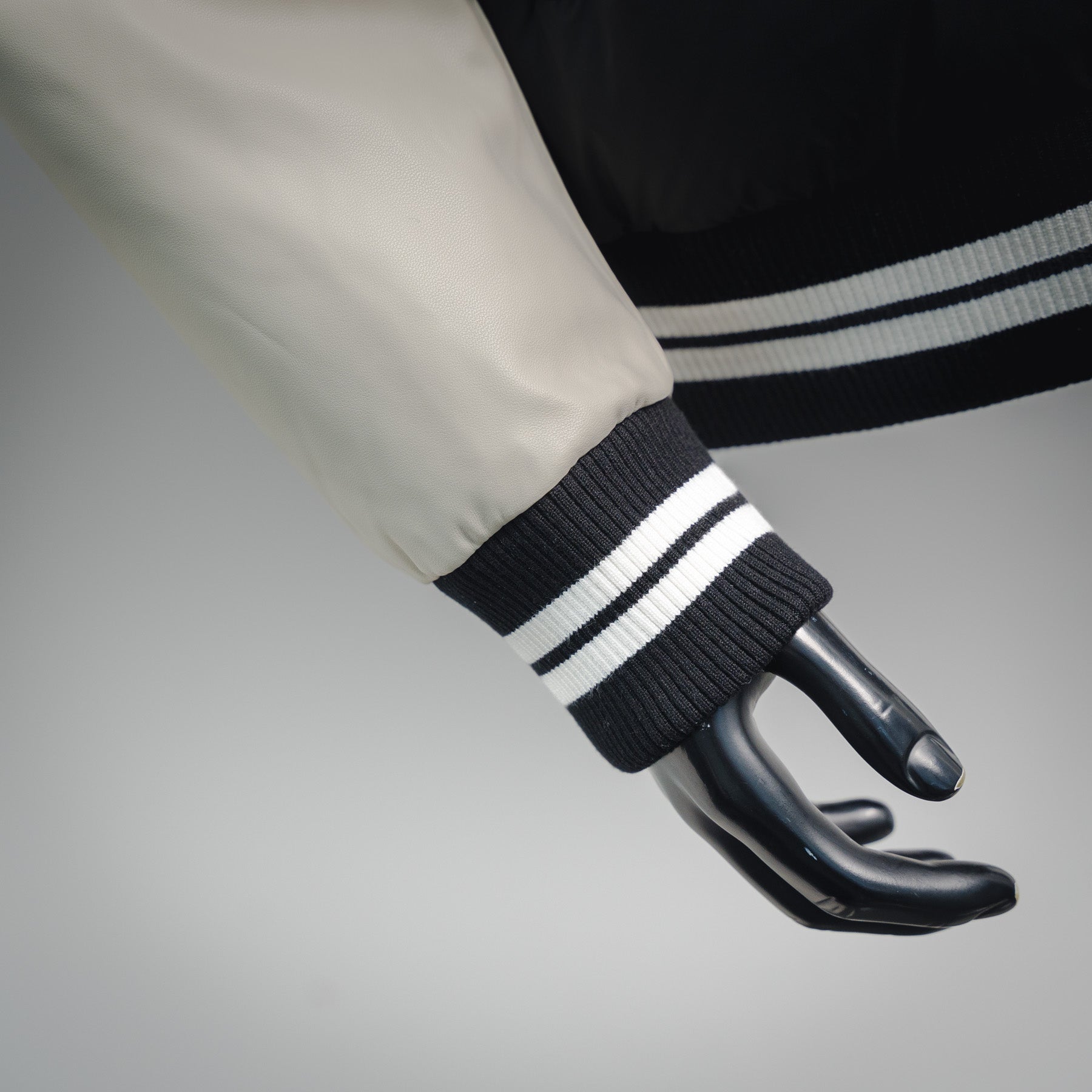 Mon 25fw splicing jacket