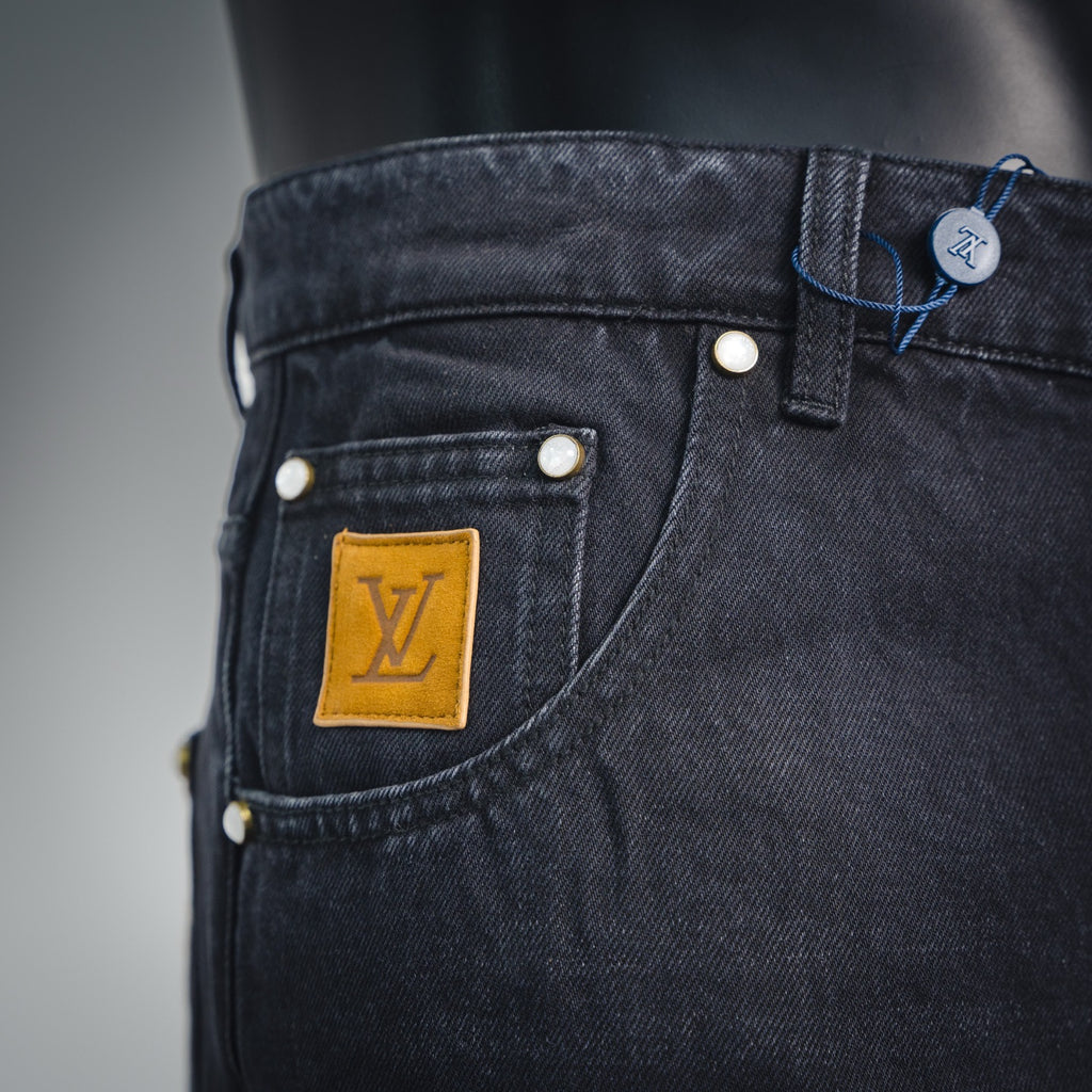 Louis 25fw embroidered jeans