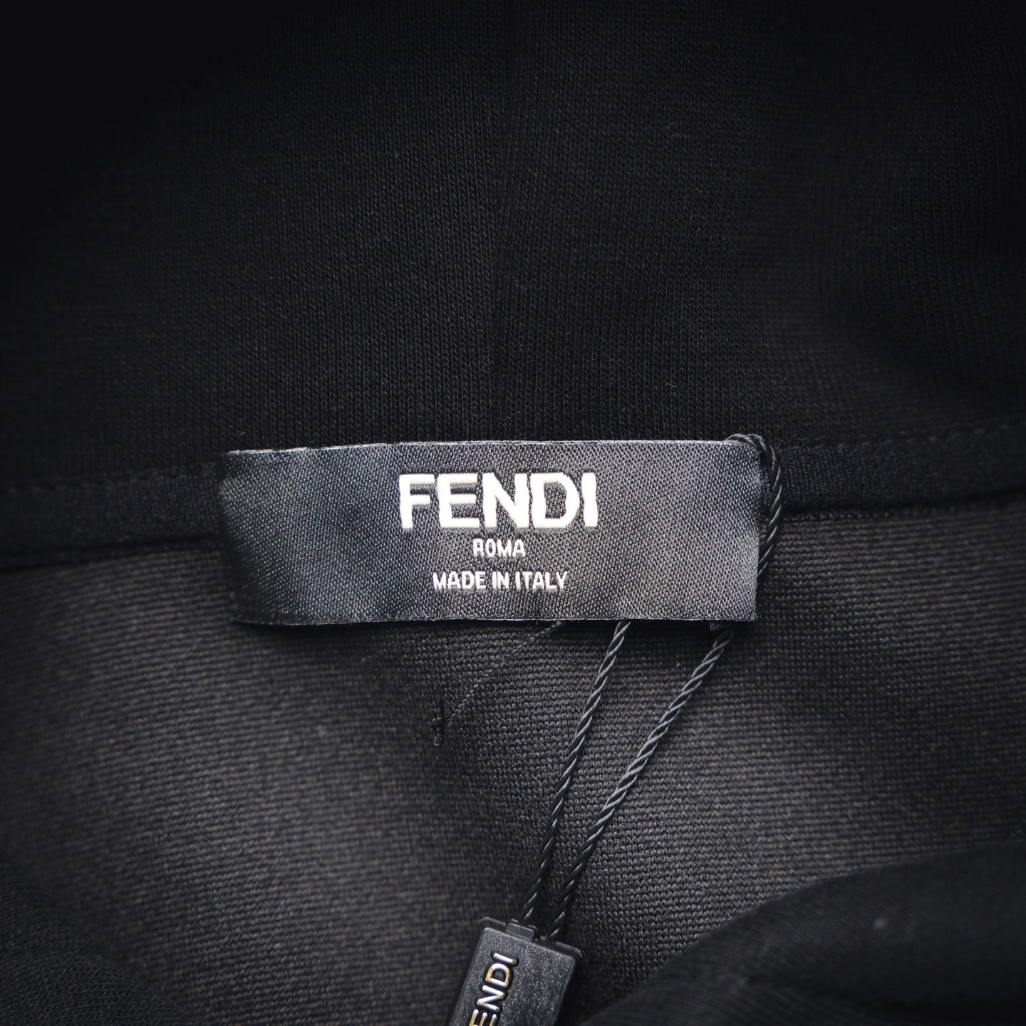 Fend 25fw printed hoodie
