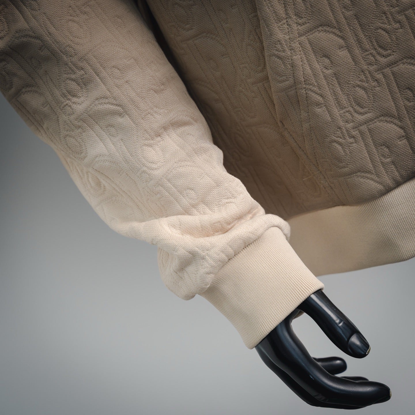 CD 25fw jacquard hoodie