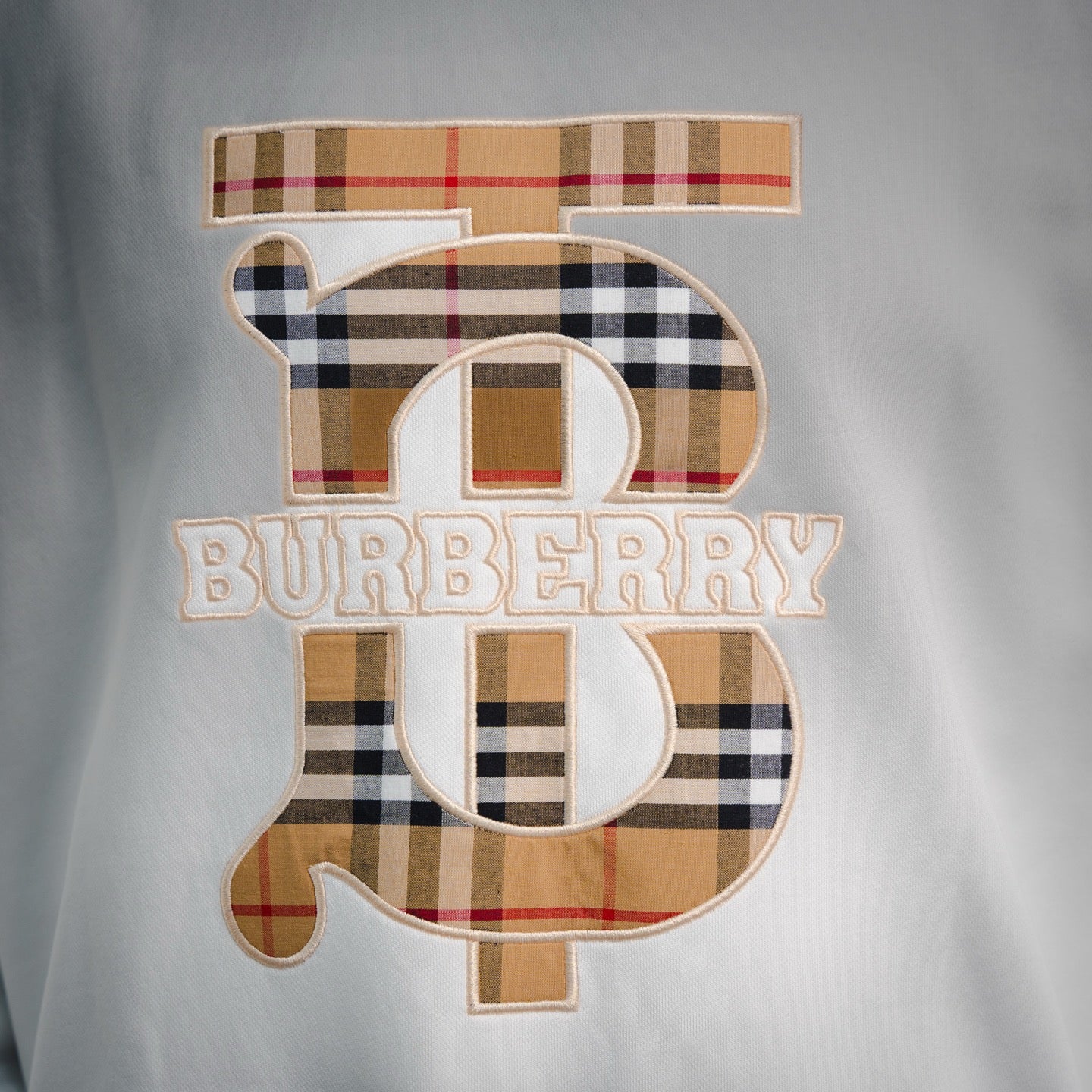 Burbery 25fw plaid sweatshirt