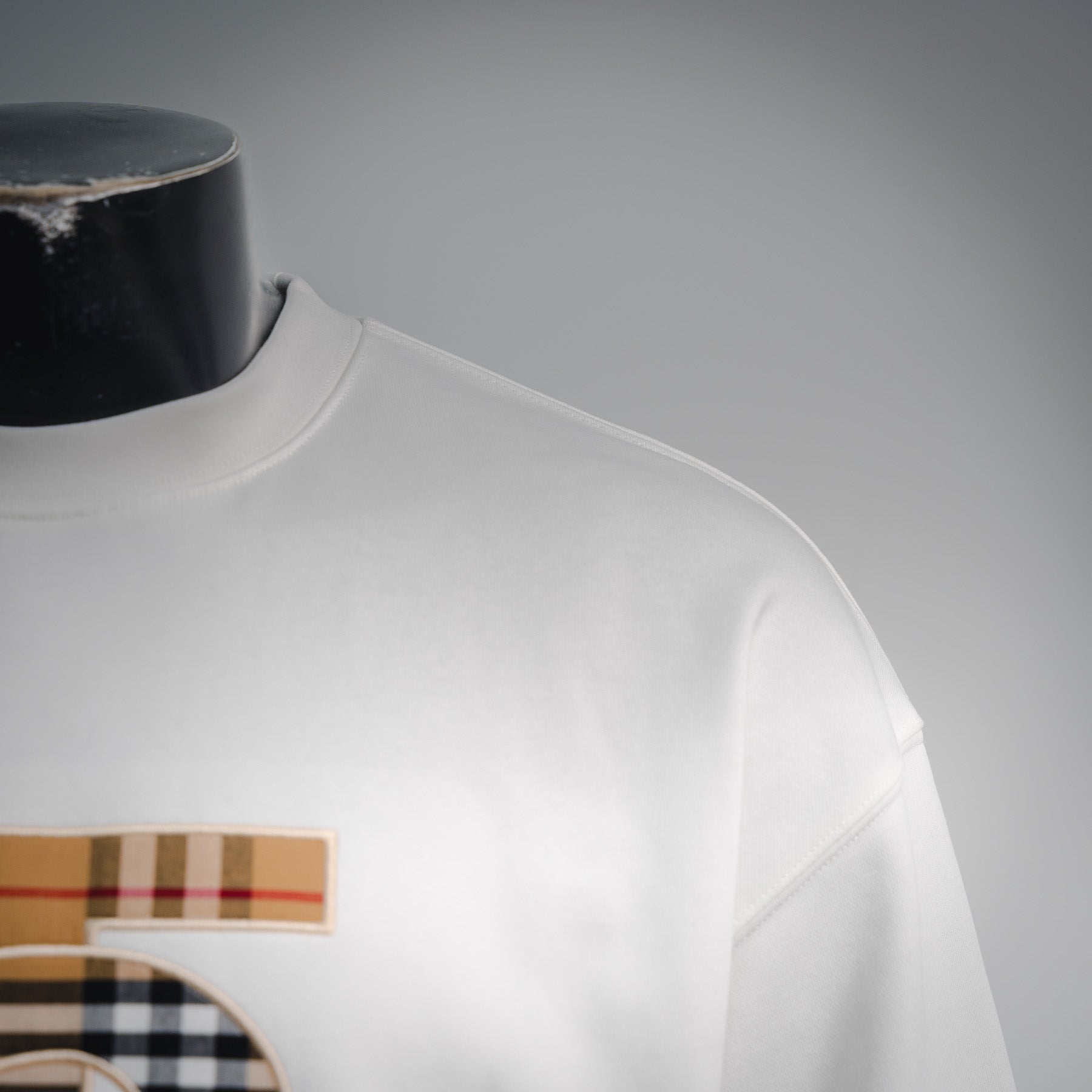 Burbery 25fw plaid sweatshirt