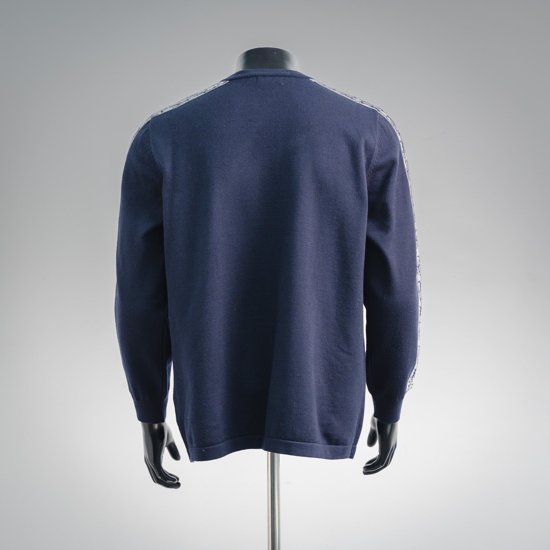 CD 25fw jacquard sweater