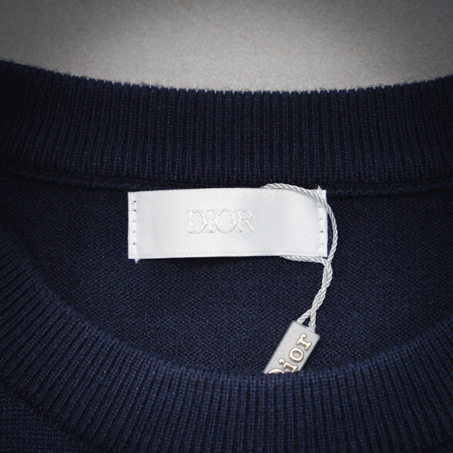 CD 25fw jacquard sweater