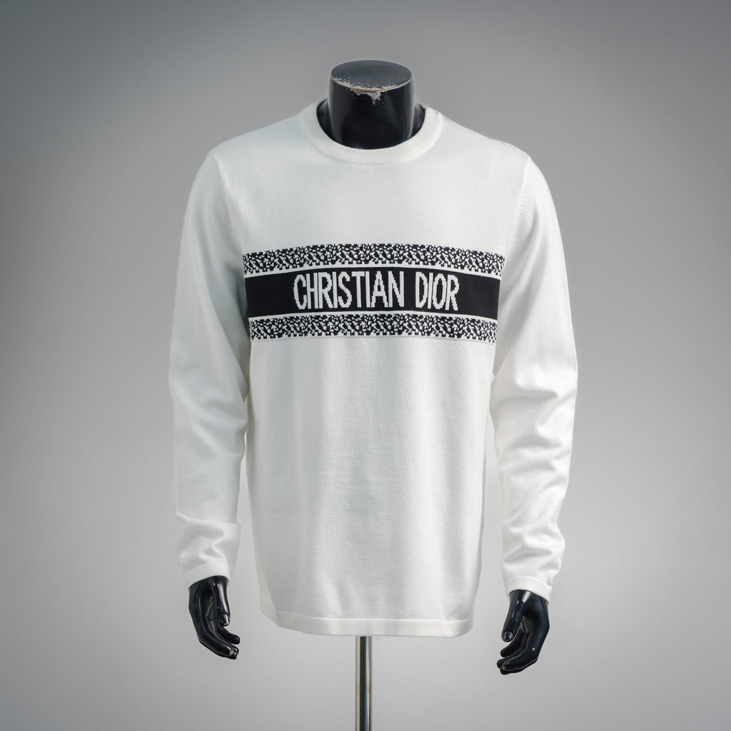 CD 25fw jacquard sweater