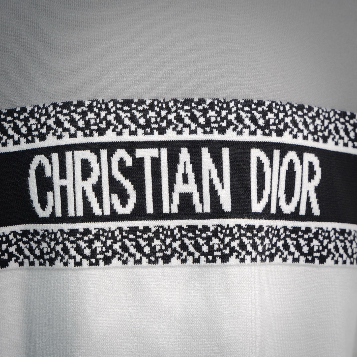 CD 25fw jacquard sweater