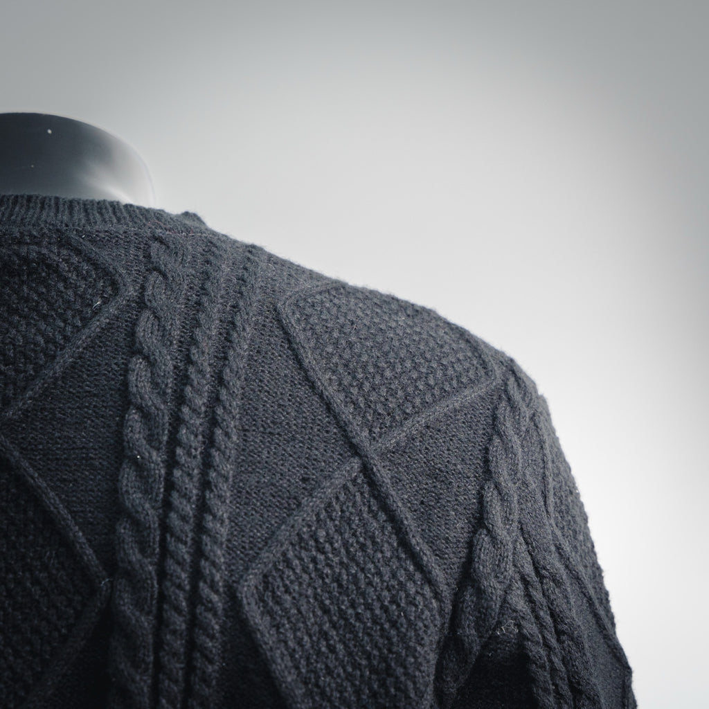 Burbery 25fw splicing sweater