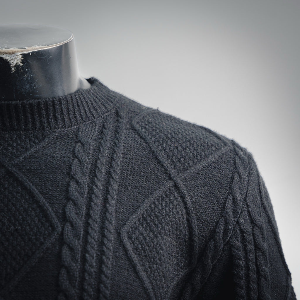 Burbery 25fw splicing sweater