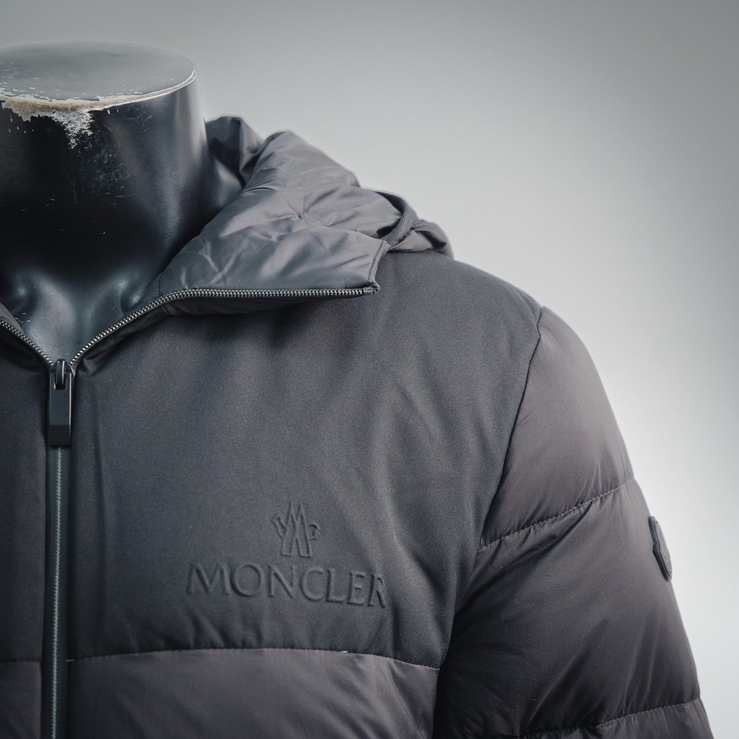 Mon 25fw splicing jacket