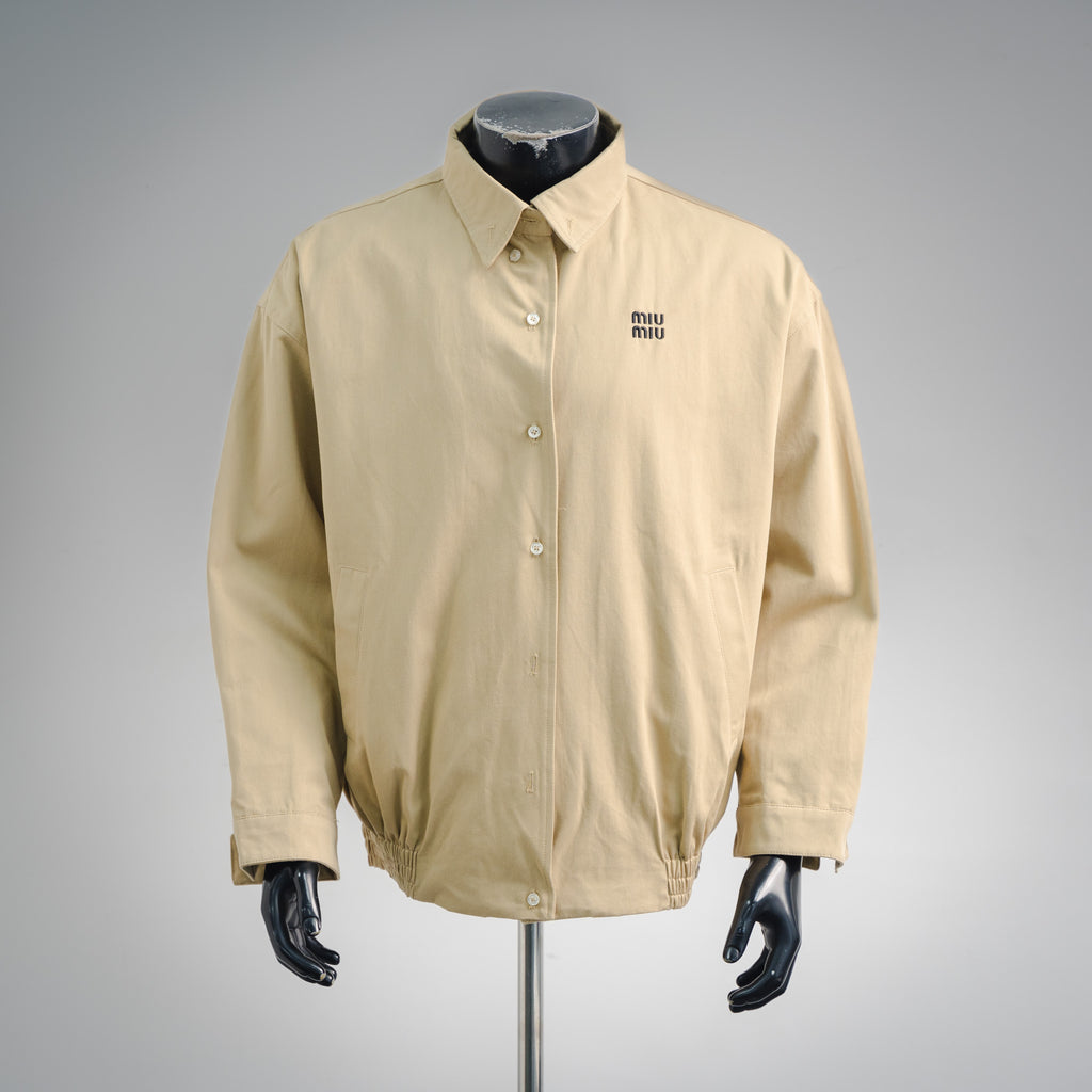 Miu 25fw embroidered jacket