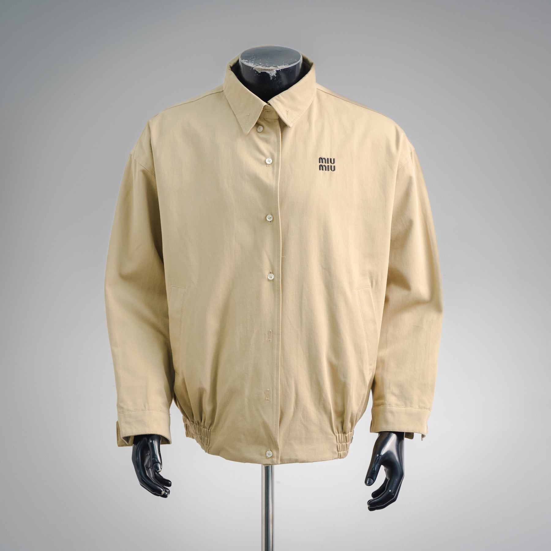 Miu 25fw embroidered jacket